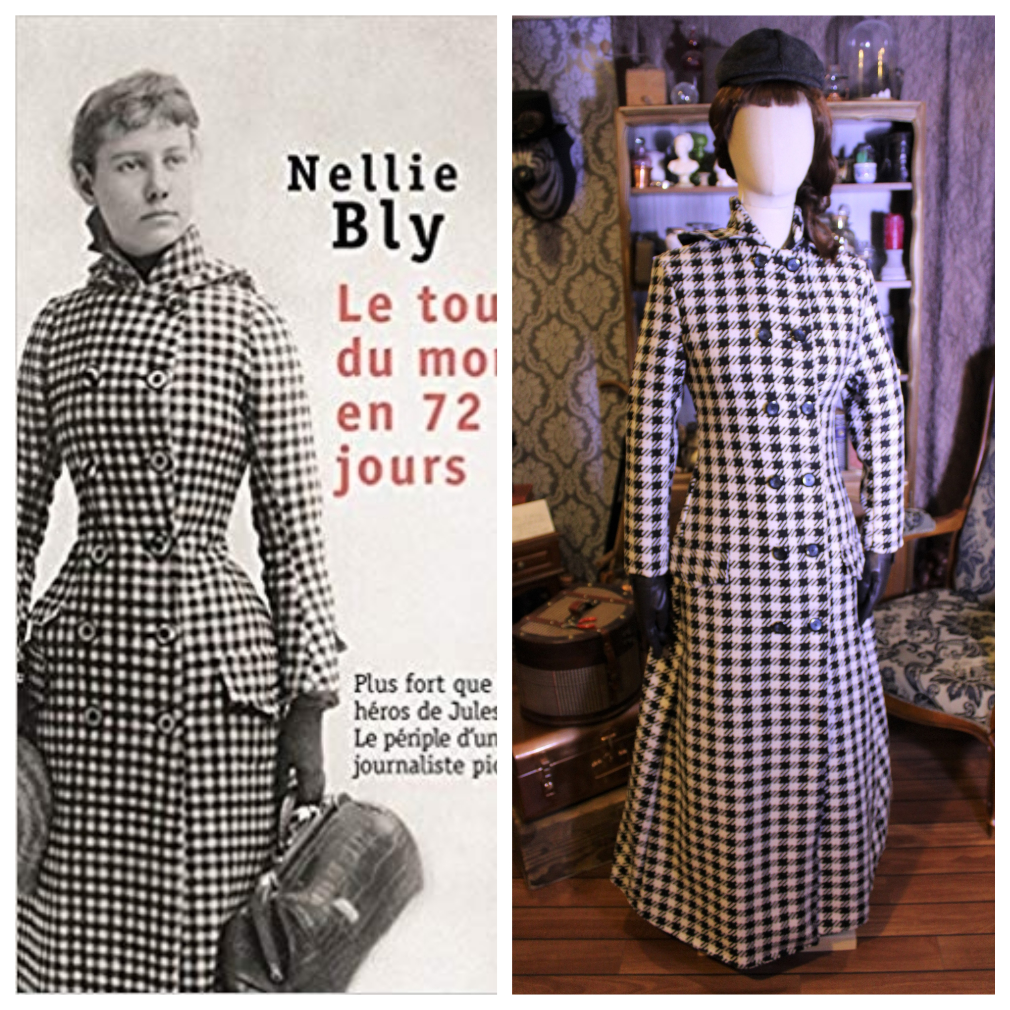 Manteau réalisé pour le musée Jules Verne à Nantes
