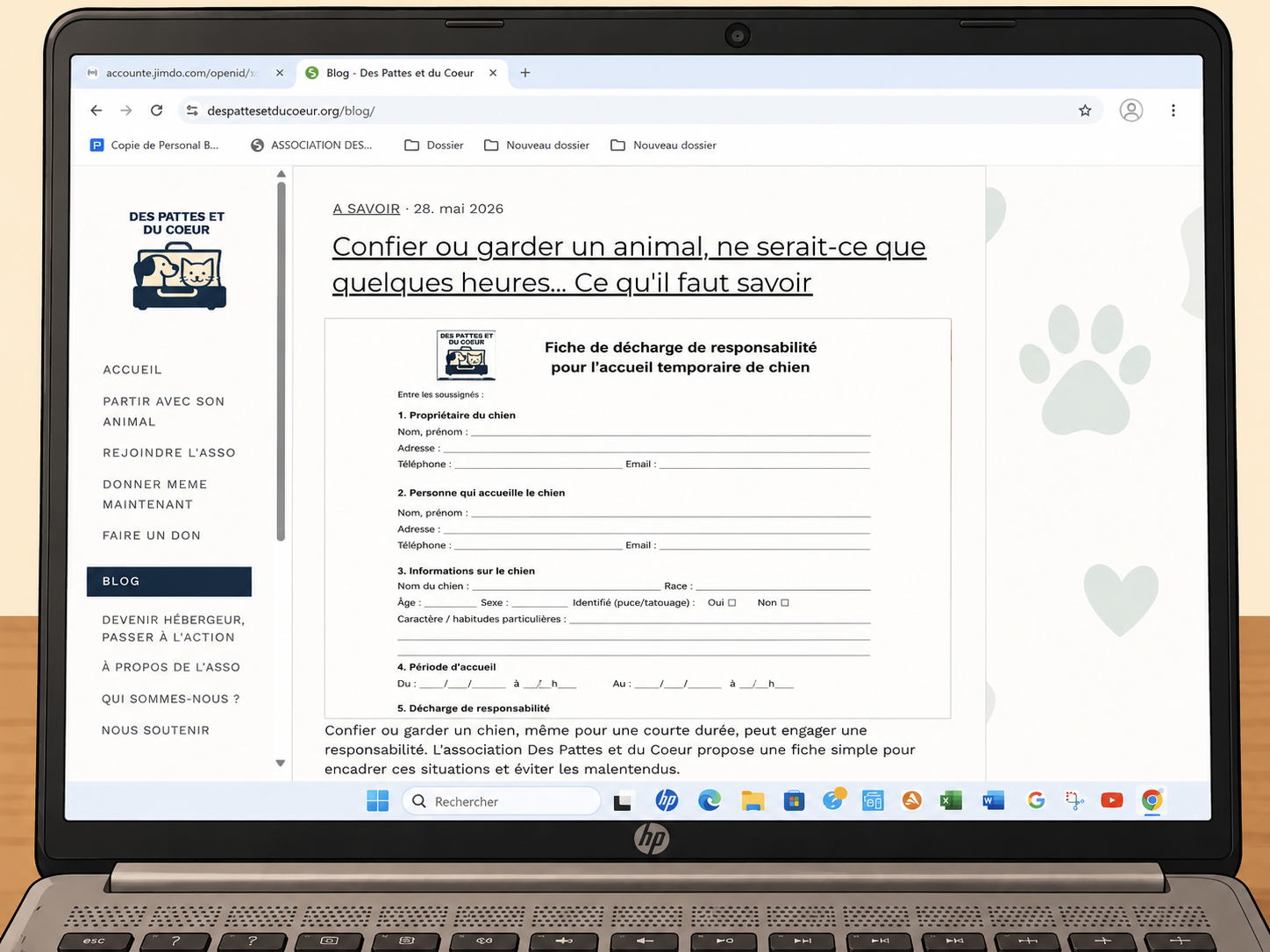 Confier ou garder un  animal, ne serait-ce que quelques heures... Ce qu'il faut savoir
