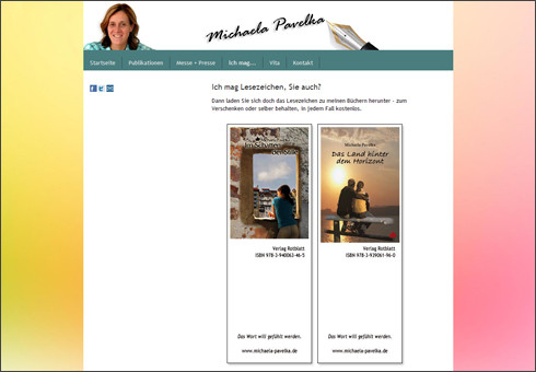 www.michaela-pavelka.de - Schriftstellerin