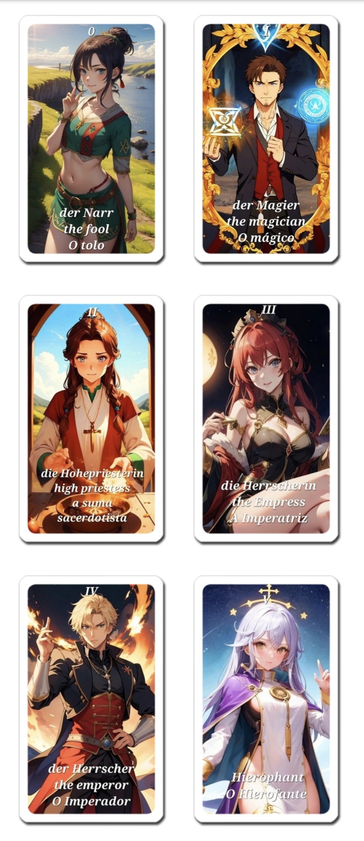 Tarot Kartendeck bald erhältlich