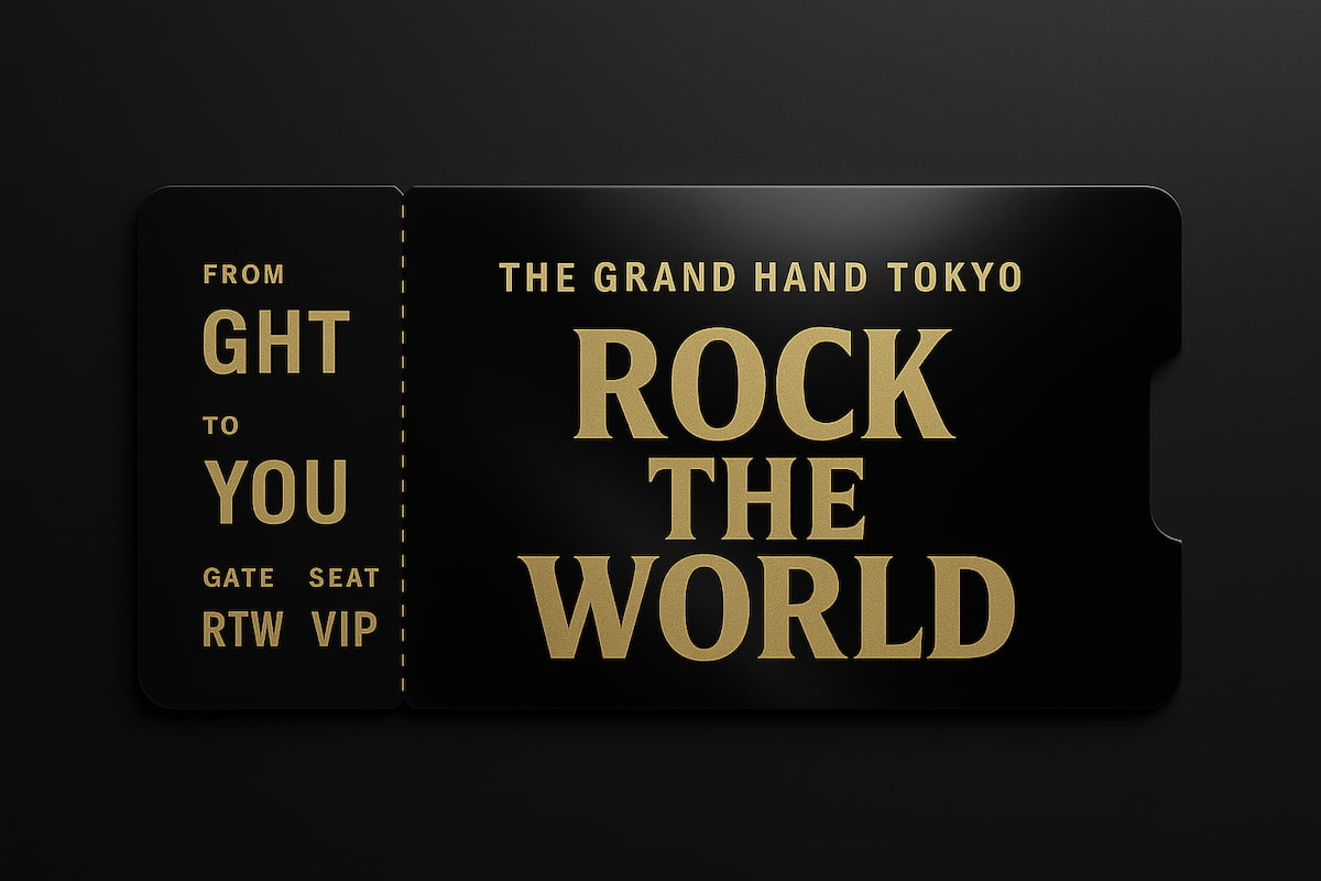 ROCK THE WORLD 特典クーポンページ用ヘッダー