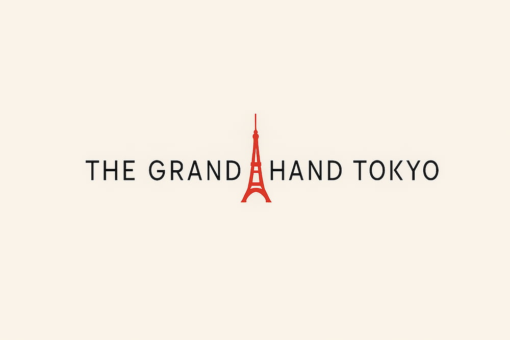 上野駅周辺で安心して受ける出張ゲイマッサージTHE GRAND HAND TOKYO のロゴ