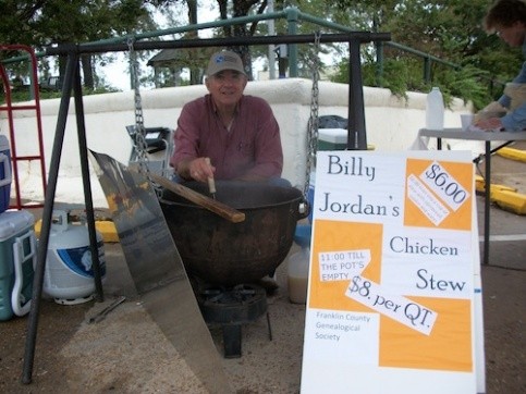 Billy Jordan's FCGS Fundraiser Stew, Fall 2012 (Photo courtesy of Sue Bolin)