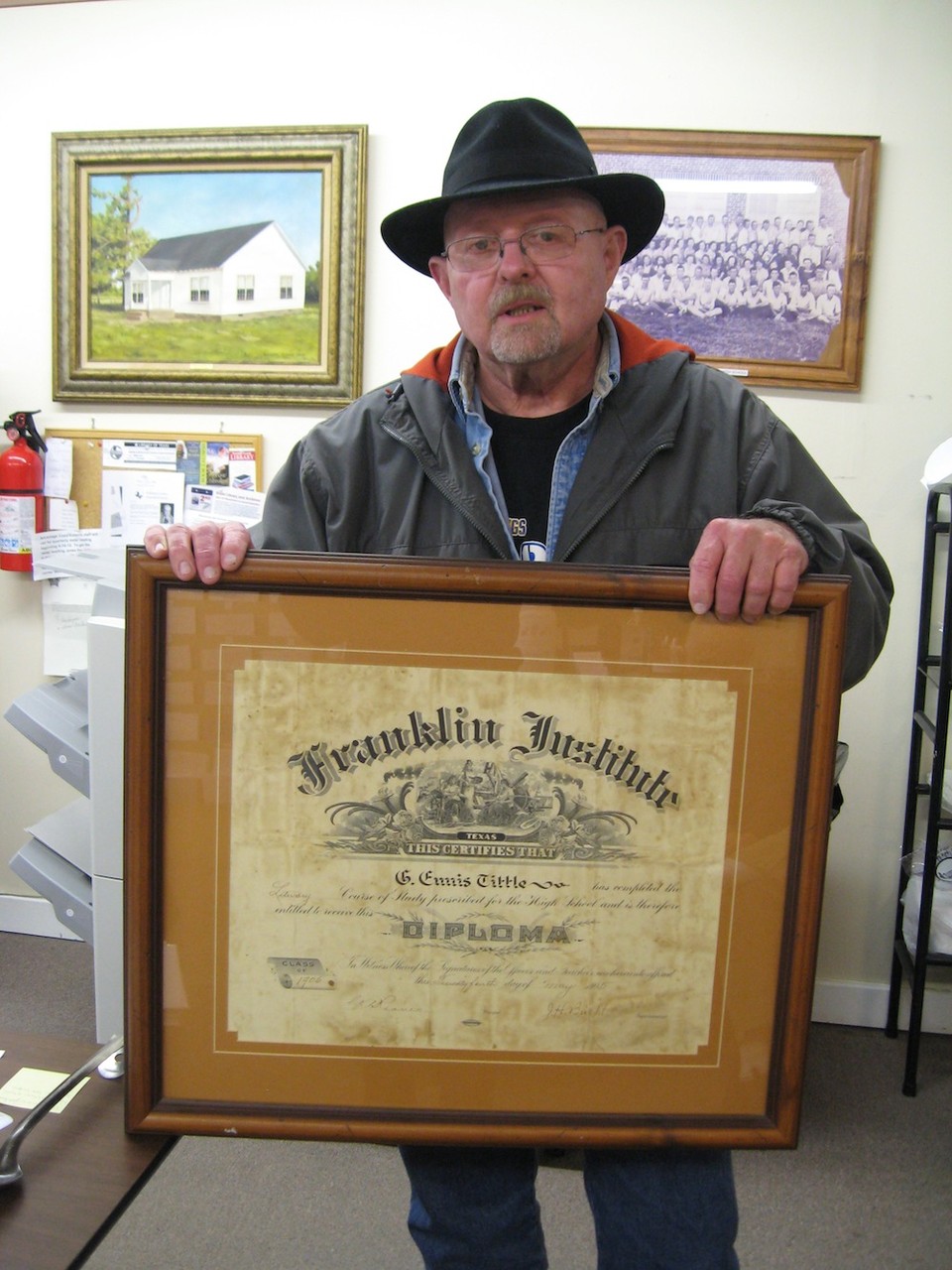 Jerry Tittle at the FCGS Show & Tell program, January 2016