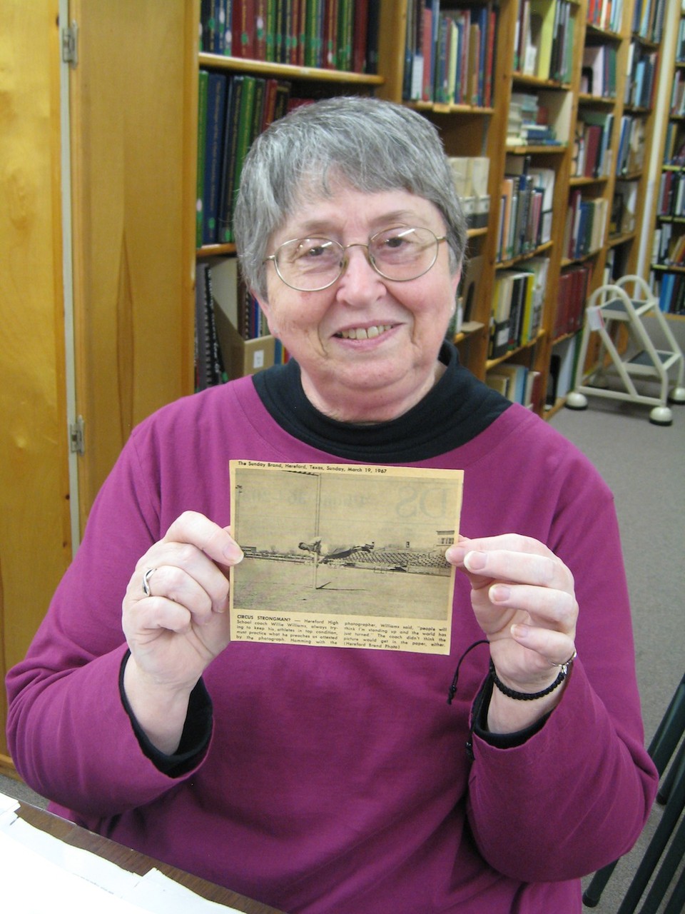 Phyllis Brown at the FCGS Show & Tell program, January 2016