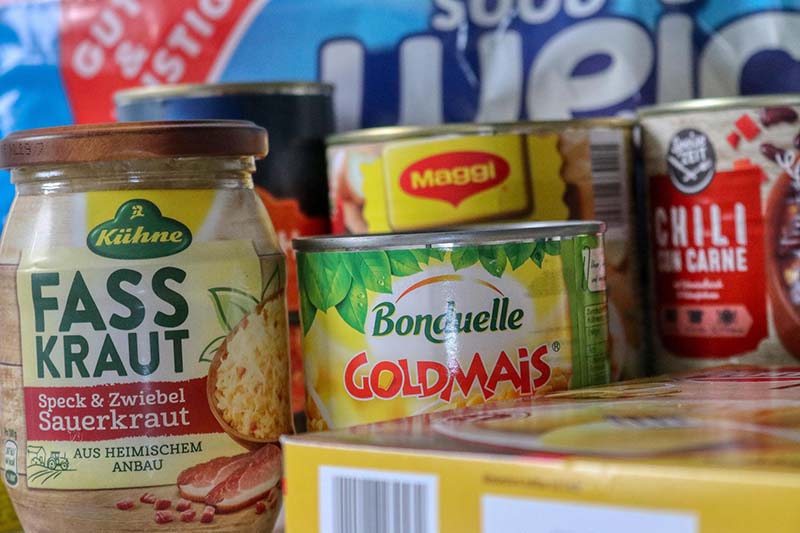 Lebensmittelvorrat nachhaltig anlegen