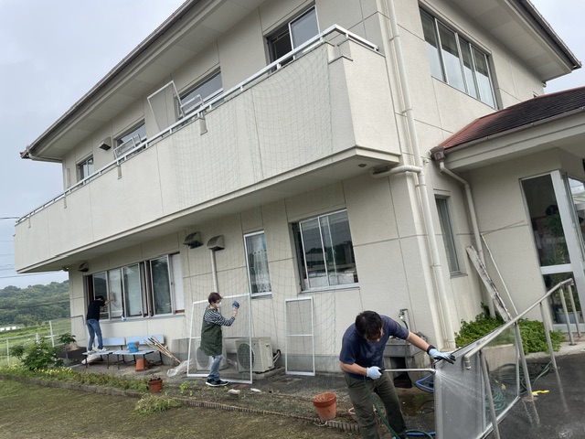公民館大掃除