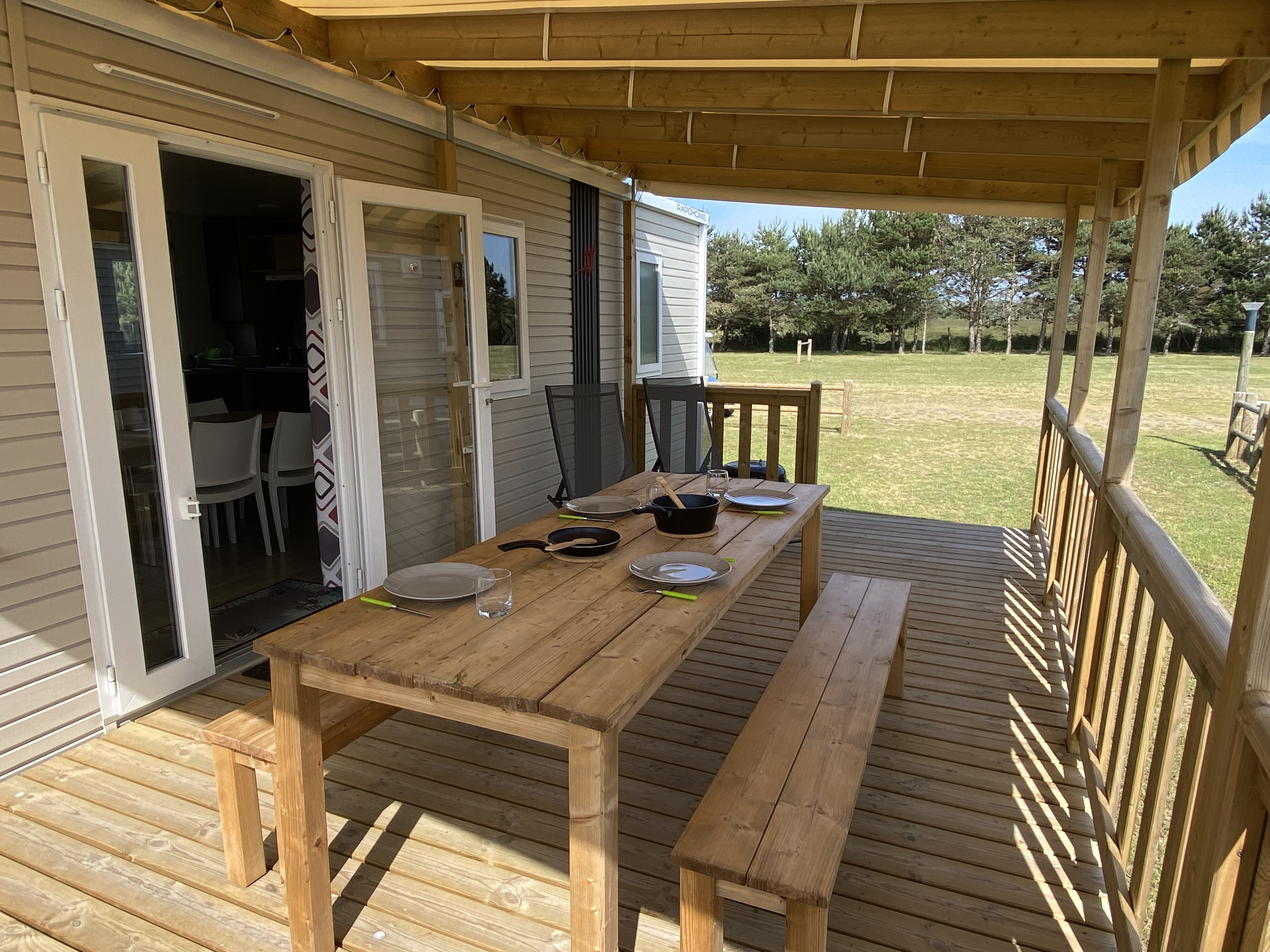 Mobil Home à Vendre Coudeville Sur Mer Camping • - Mairie Coudeville-sur-Mer • Manche (50)