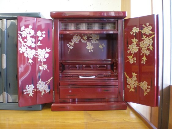 漆塗り作品 - 手作りオーダー仏壇、家具の藤澤