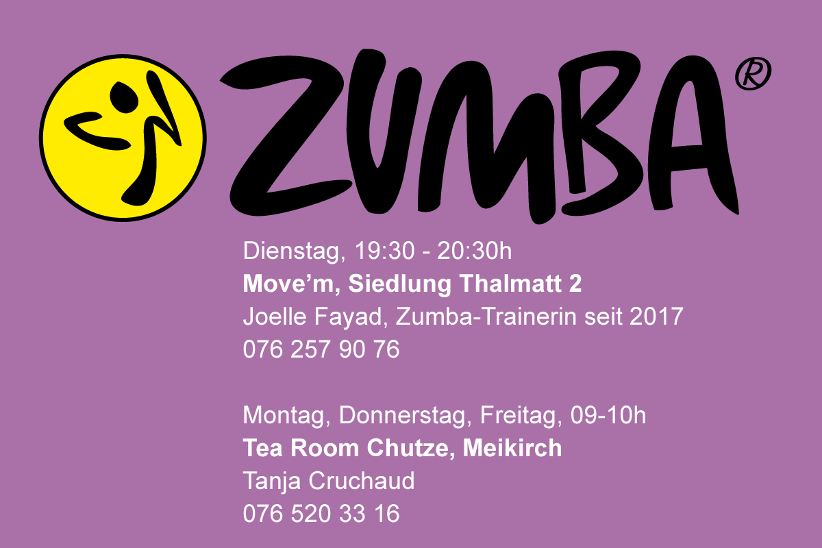 Zumba im Move'm und im Chutze