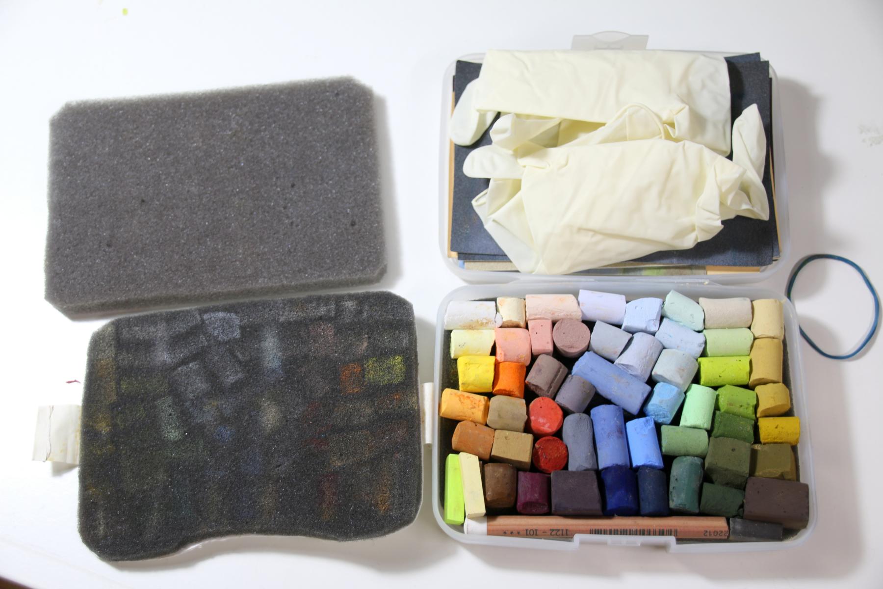 Mini-Pastellkasten für unterwegs