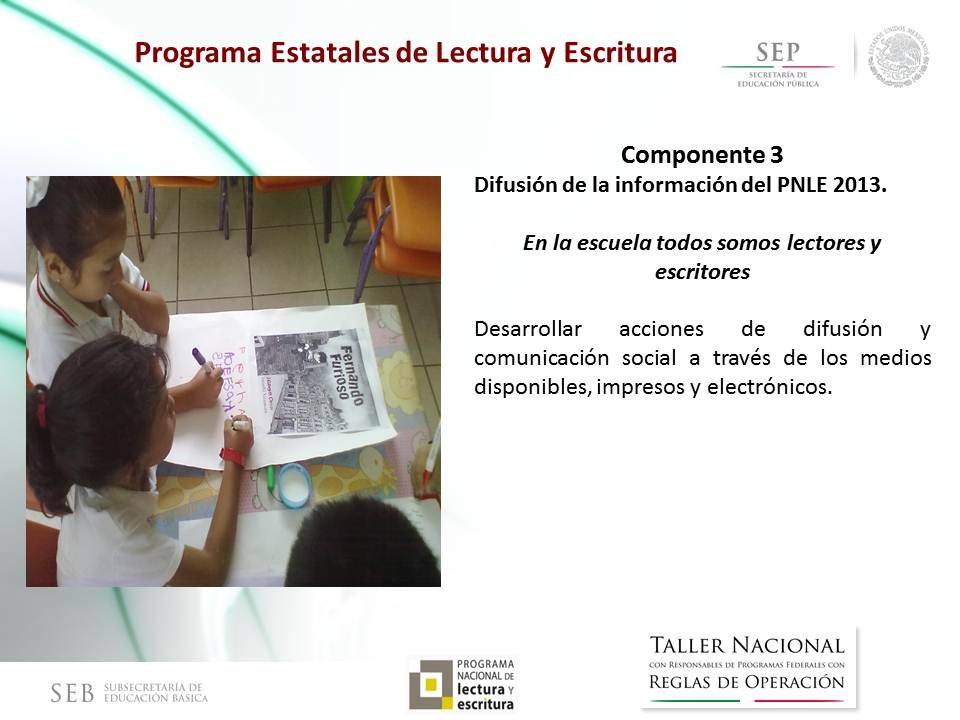 PROGRAMA NACIONAL DE LECTURA Y ESCRITURA 2014 - Página Jimdo de