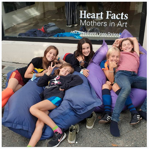 Opening HEART FACTS mothers in art - Alke Brinkmann and Ines Doleschal on august 27, 2021