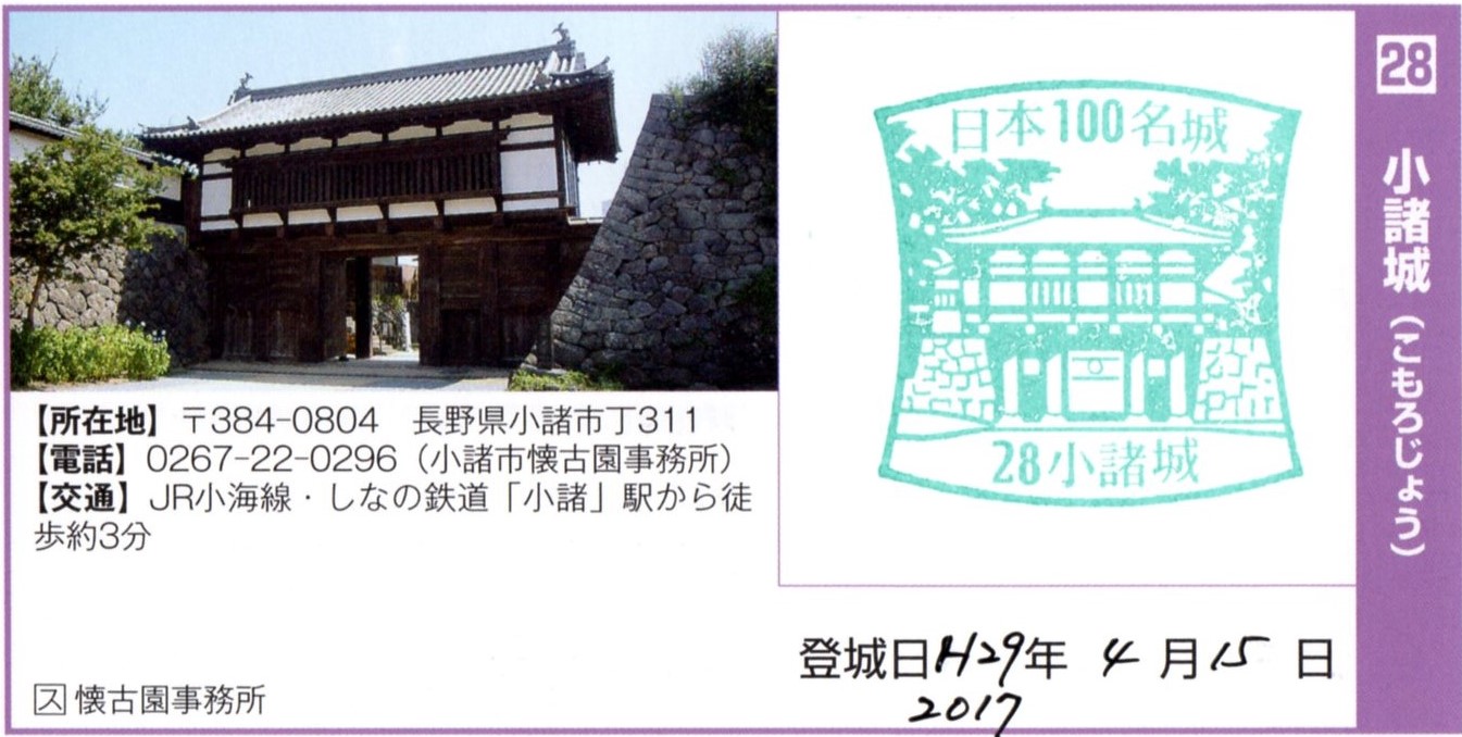 信濃国　小諸藩