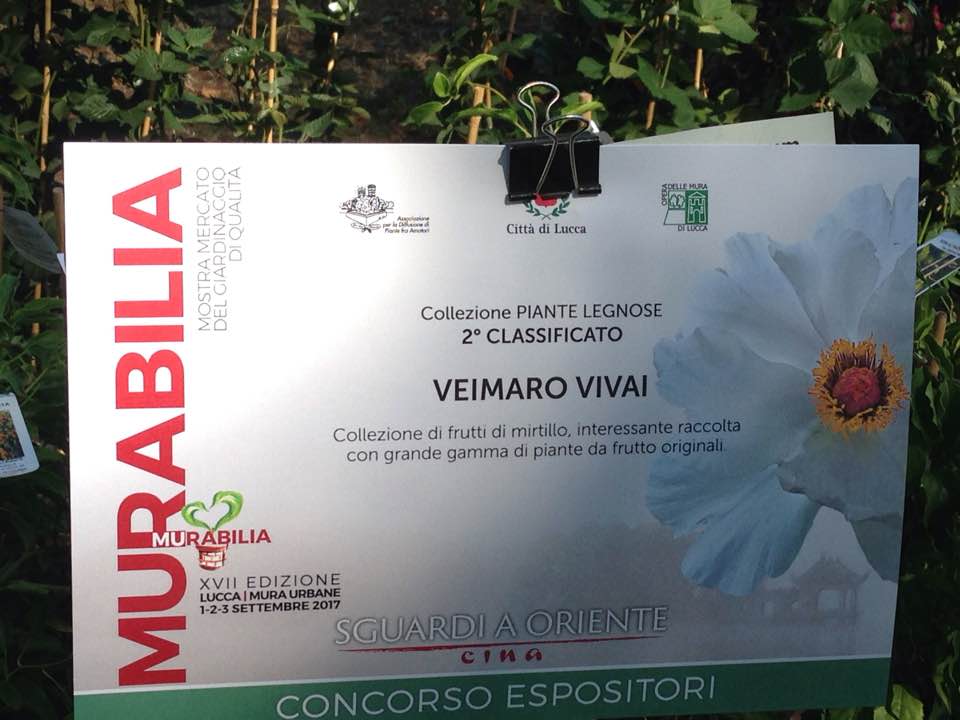 La nostra gratificante partecipazione a Murabilia. Le nostre produzioni le trovate solo nelle migliori esposizioni