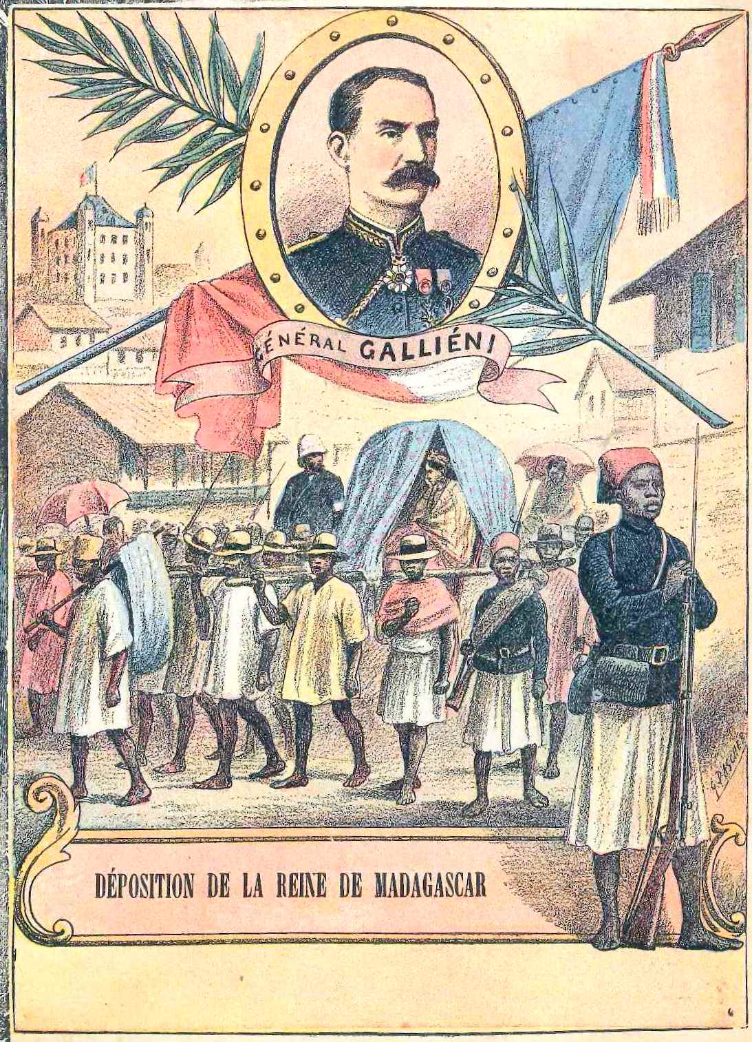 OFFICIERS ET COLONISATION DE MADAGASCAR (14/16) Site sur le peintre