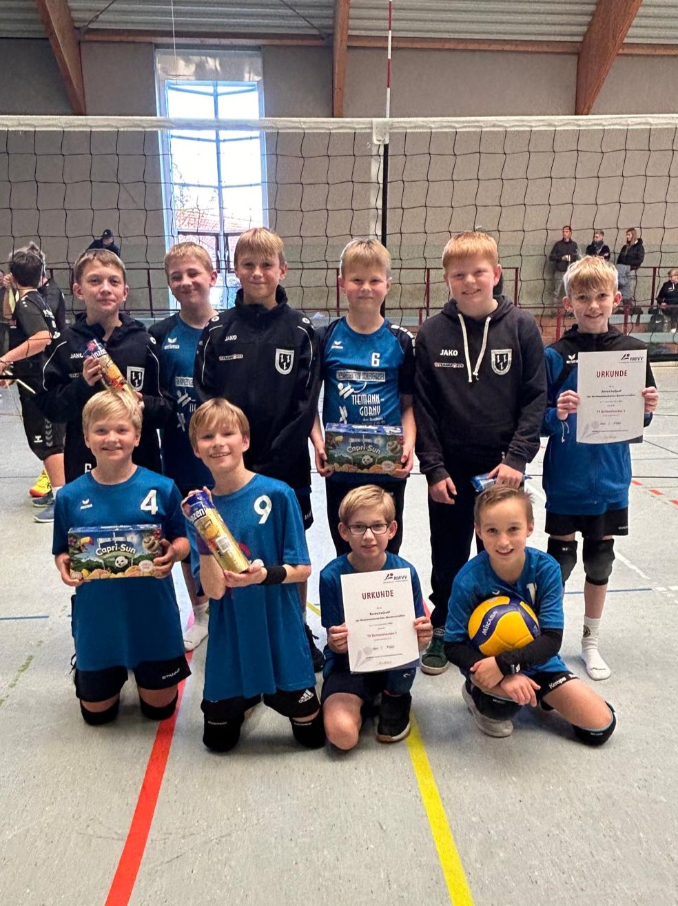 Bezirksquali U13 Platz 3 und 4