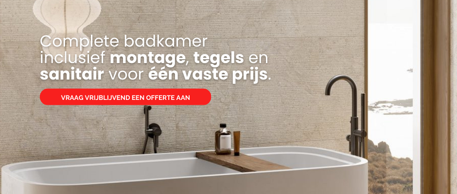 Complete badkamer inclusief montage