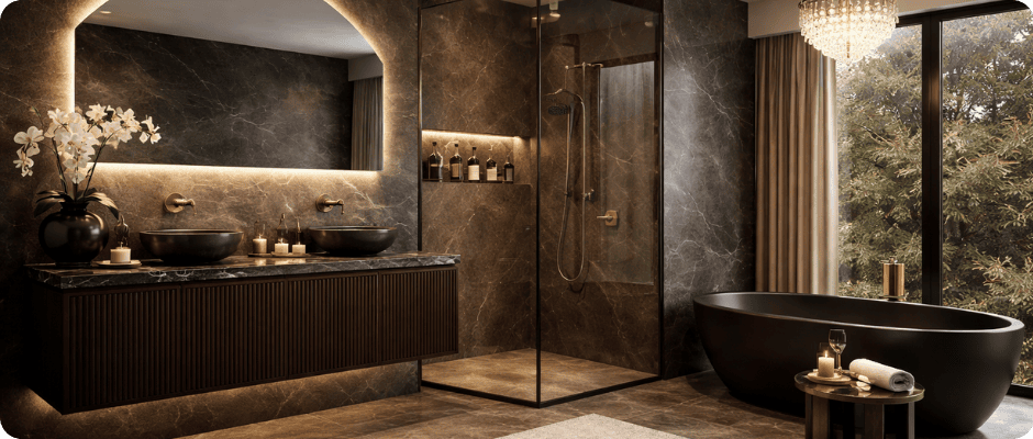 Waarom kiezen voor een hotel chique badkamer