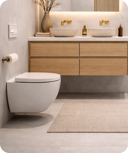 Complete toiletrenovatie