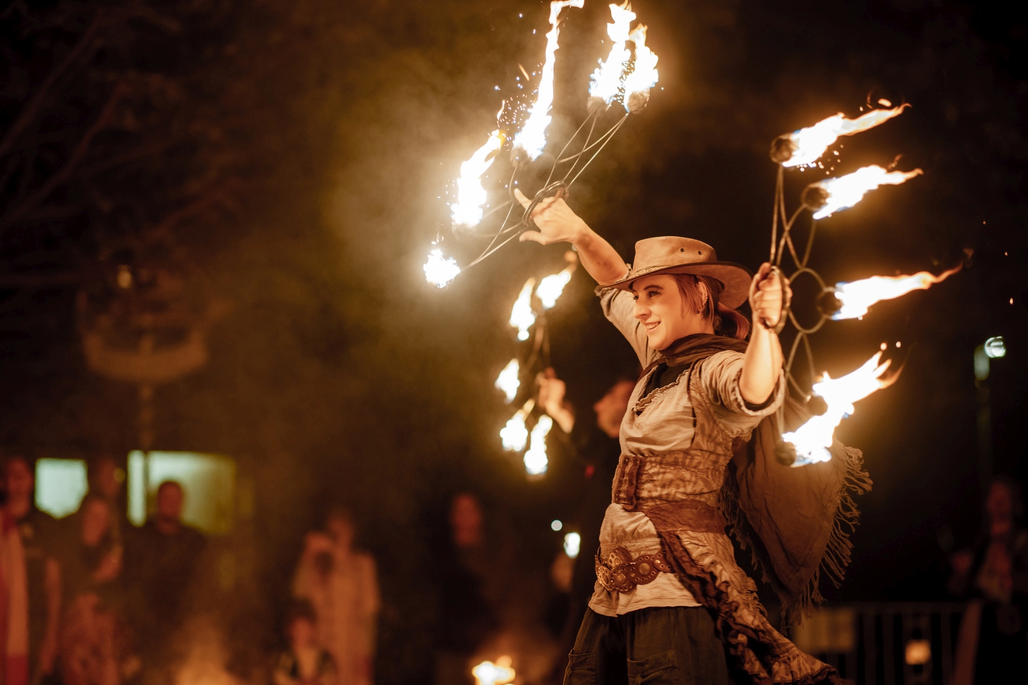 Feuertheater im Western Stil, Foto: Spieker Fotografie 2024 bei Hannover