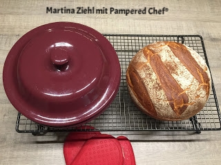 Joghurtbrot wenns schnell gehen muss aus dem Zaubermeister. Martina Ziehl mit Pampered Chef - Fachberatung seit vielen Jahren