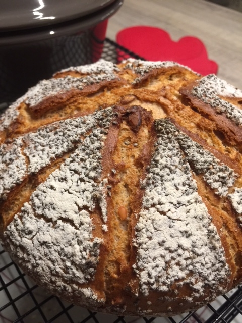 Chia Powerkrustenbrot aus dem Zaubermeister von Pampered Chef. Pampered Chef Zaubermeister hier online einkaufen