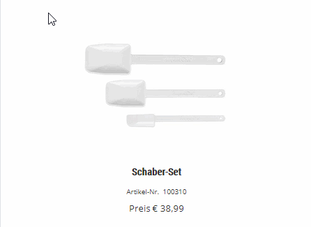 Schaber-Set von Pampered Chef