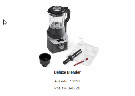 Deluxe Blender Pampered Chef