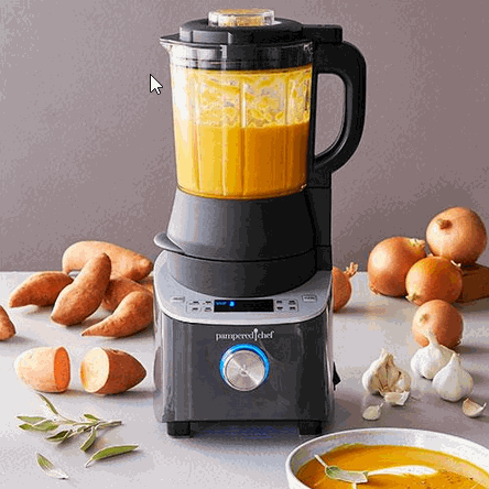 Leckerer Supper oder Saucen und Smoothies aus dem Blender von Pampered Chef