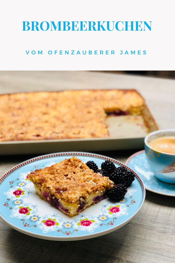 Brombeer-Krokant Kuchen vom großen Ofenzauberer James von Pampered Chef®