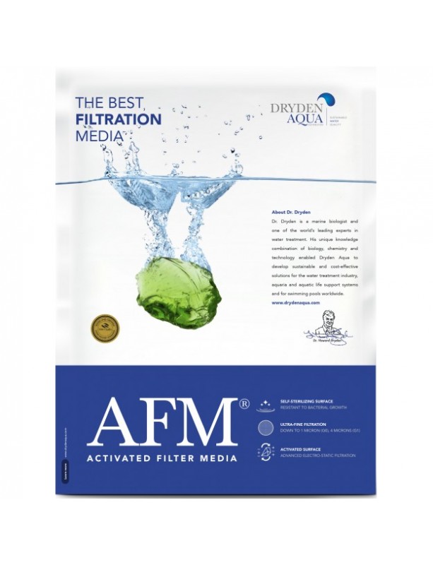 Glasfiltermaterial AFM Filterglas Dryden Aqua Activated Filter Media