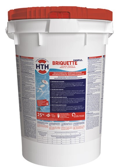 hth Easiflo Briquette 7g 30849 SBHTH9295492 anorganisch Poolchemie Wasserpflege