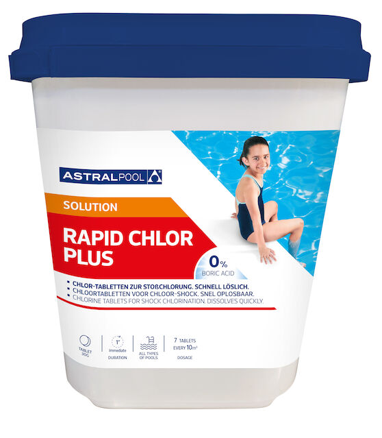 Astral Rapid Pool Chlor Plus Granulat SBSSA4113940 SBSSA4113930N Wasserpflege Poolchemie