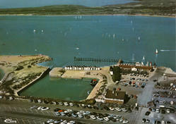 Le port de la base nautique du Touquet dans les années 1960