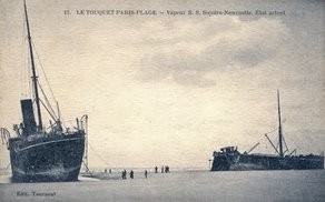 Naufrages sur la plage du Touquet