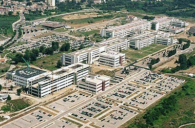 Università degli Studi di Salerno ripresa aerea