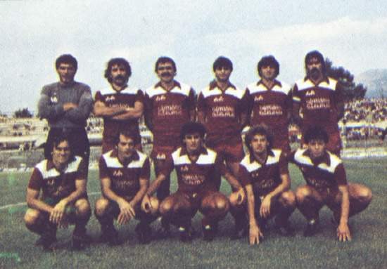 Formazione Salernitana 1984 - 1985