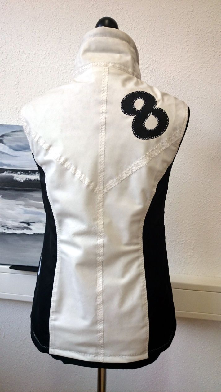 Jacke aus Segeltuch sailart fashion - Segeltuchmode aus Heppenheim