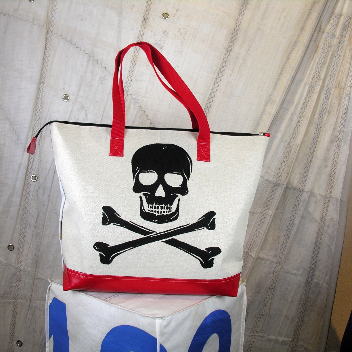 Shopper aus Segeltuch Sailart Fashion UNIKAT - Main Image