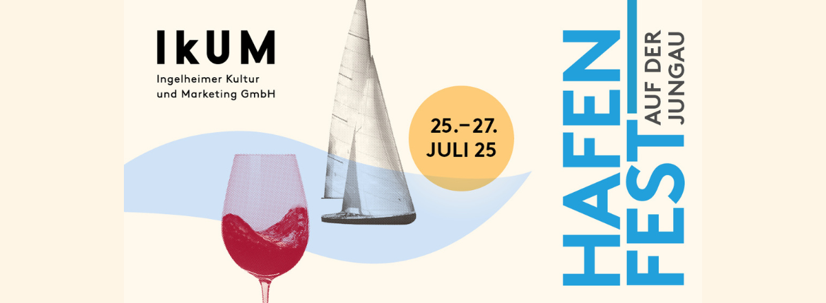 Hafenfest Ingelheim Juli 2025 Plakat