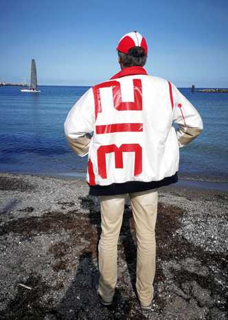 Eine # Segeltuchjacke # Segeltuchtasche von # Sailart Fashion hat Ausstrahlung! UNIKAT