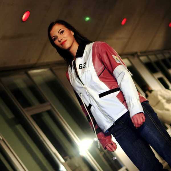 Damen Segeltuchjacke weiß-braun Segelmode Heppenheim Bergstraße Odenwald