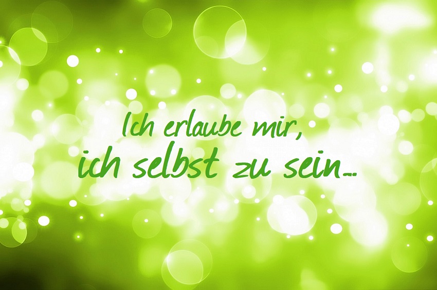 Ich erlaube mir, ich selbst zu sein... Seelenforscher.eu