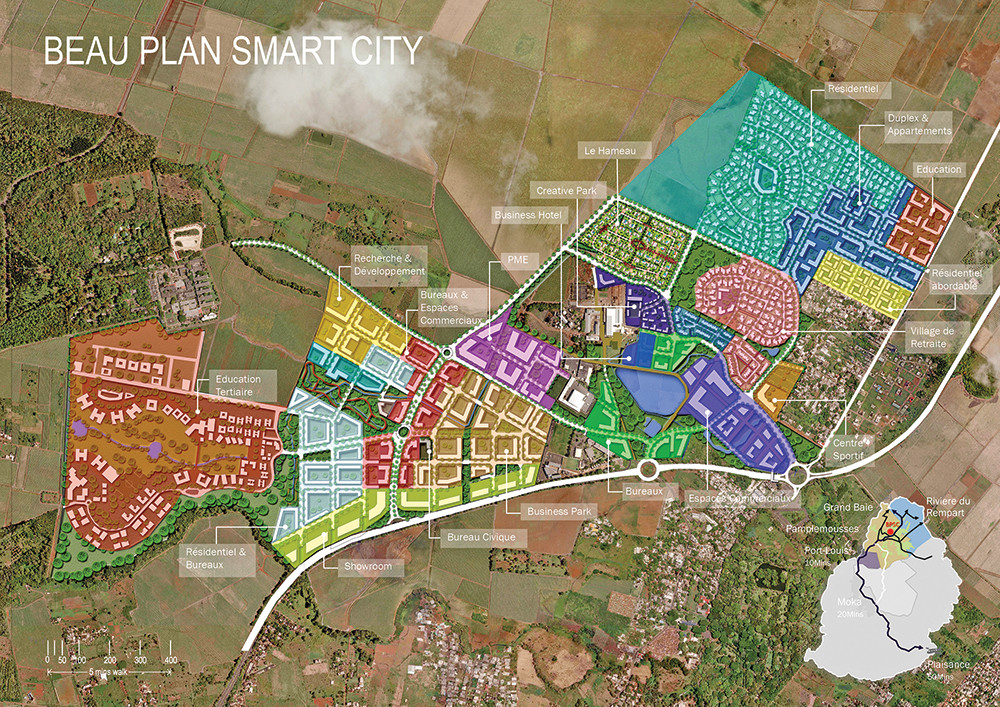 Votre agence immobilière à l'ile Maurice vous propose la Smart City de Beau Plan