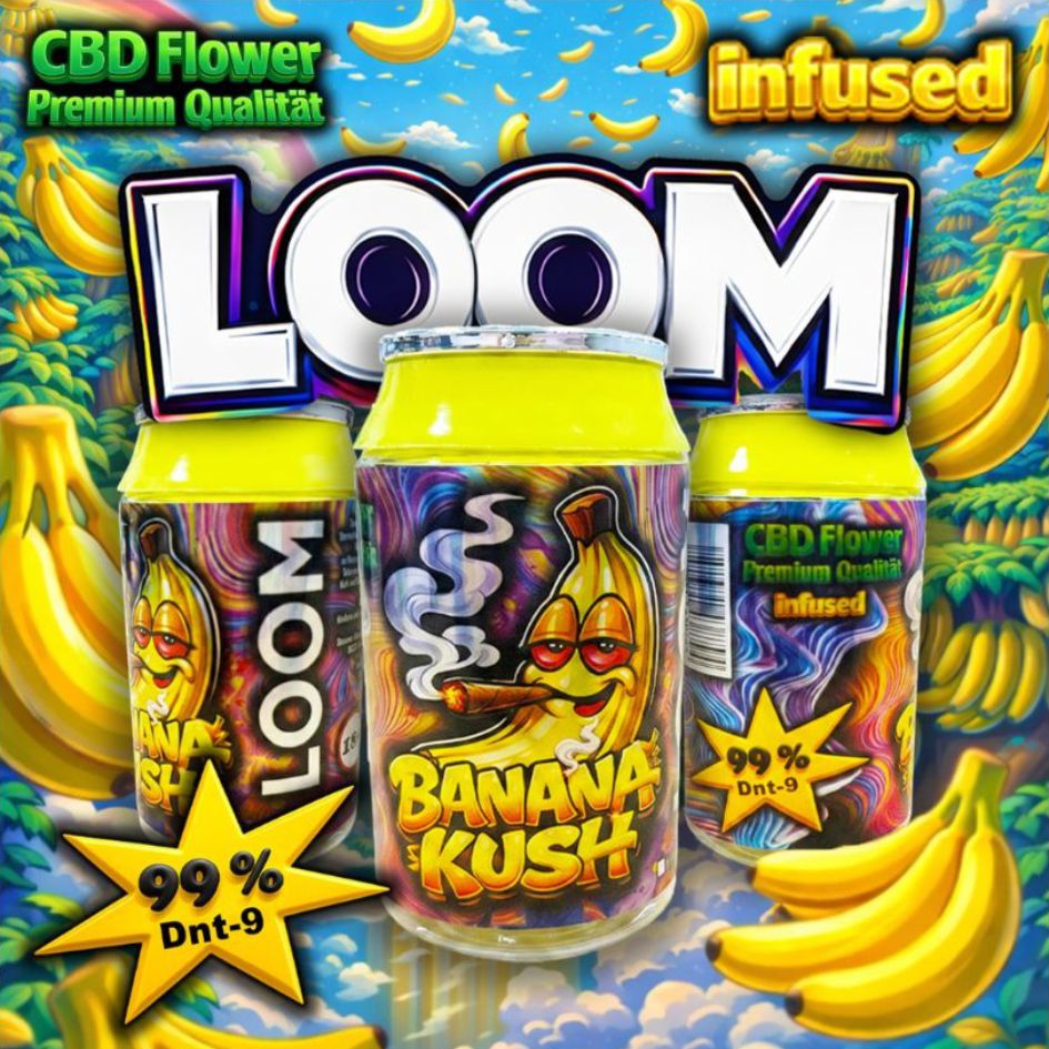 LOOM DNT-9 Blüten Banana Kush