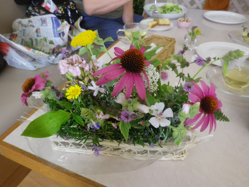 2012.7.22 10:30~ ハーブの花アレンジ