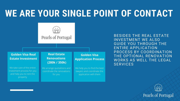 Golden Visa Developer Pearls of Portugal