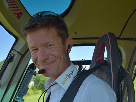 Elite Flights Team, Daniel Spörli,  Berufshelikopterpilot CPL ( H),  Fluginstruktor FI (H)