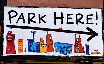 Schild Parken